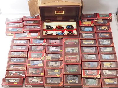 Lot 536 - MATCHBOX MODELS OF YESTERYEAR in later maroon...