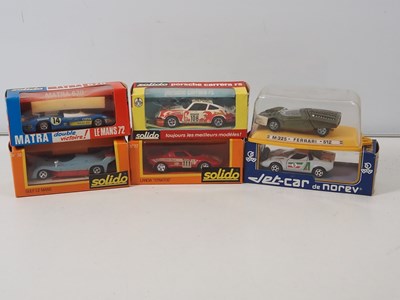 Lot 540 - A group of diecast race/rally cars by SOLIDO,...