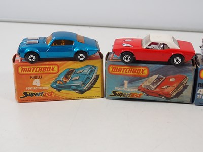 Lot 541 - MATCHBOX - A group of Superfast diecast cars...