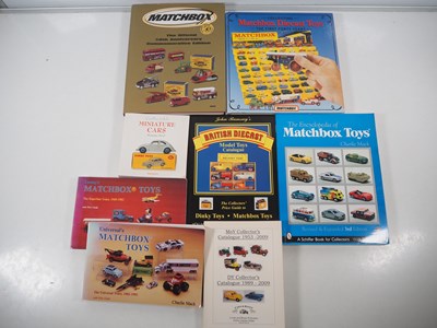 Lot 544 - A group of books about collecting diecast cars,...