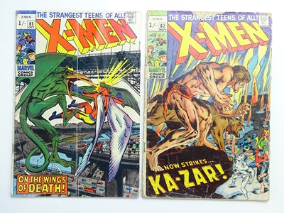 Lot 192 - UNCANNY X-MEN # 61 & 62 - (1969 - MARVEL Pence...