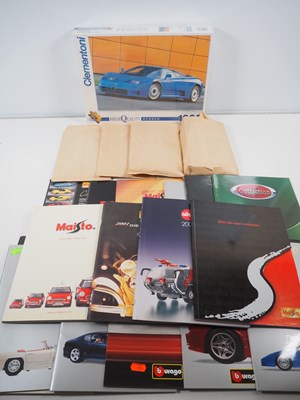 Lot 551 - A large quantity of diecast toy catalogues by...