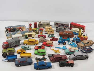 Lot 563 - A quantity of playworn diecast vehicles by...