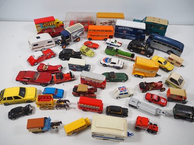 Lot 565 - A quantity of playworn modern diecast vehicles...