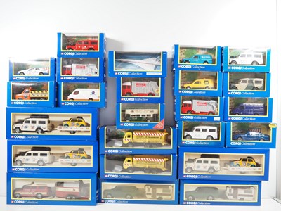Lot 579 - CORGI - Diecast cars and vans in 'CORGI...