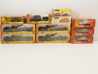 Lot 583 - CORGI - diecast military vehicles including...