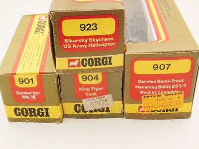 Lot 583 - CORGI - diecast military vehicles including...