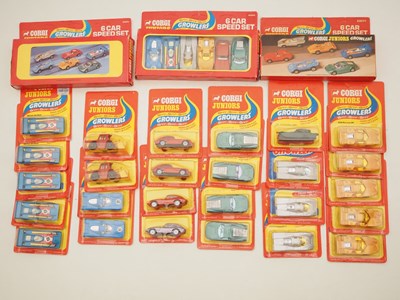 Lot 593 - CORGI Juniors boxed and carded 'Growlers'...
