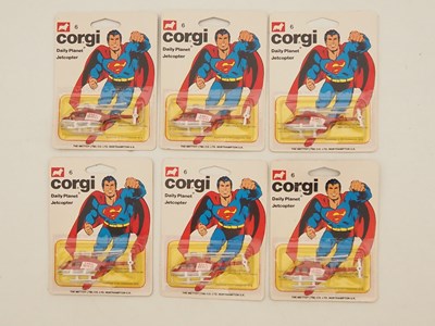 Lot 620 - CORGI Juniors Superman vehicles on original...