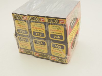Lot 627 - CORGI trade pack containing 6 x #424 Security...