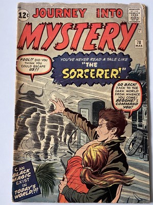 Lot 2 - JOURNEY INTO MYSTERY # 78 - (1962 - MARVEL -...