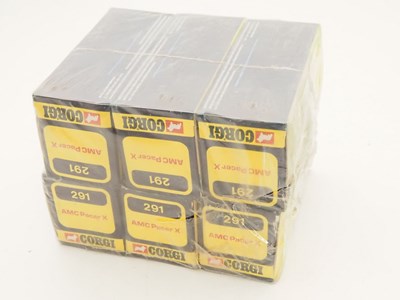 Lot 631 - CORGI trade pack containing 6 x #291 AMC Pacer...