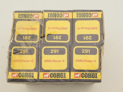 Lot 631 - CORGI trade pack containing 6 x #291 AMC Pacer...