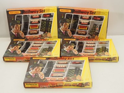 Lot 632 - MATCHBOX diecast G-2 Railway sets - VG in VG...