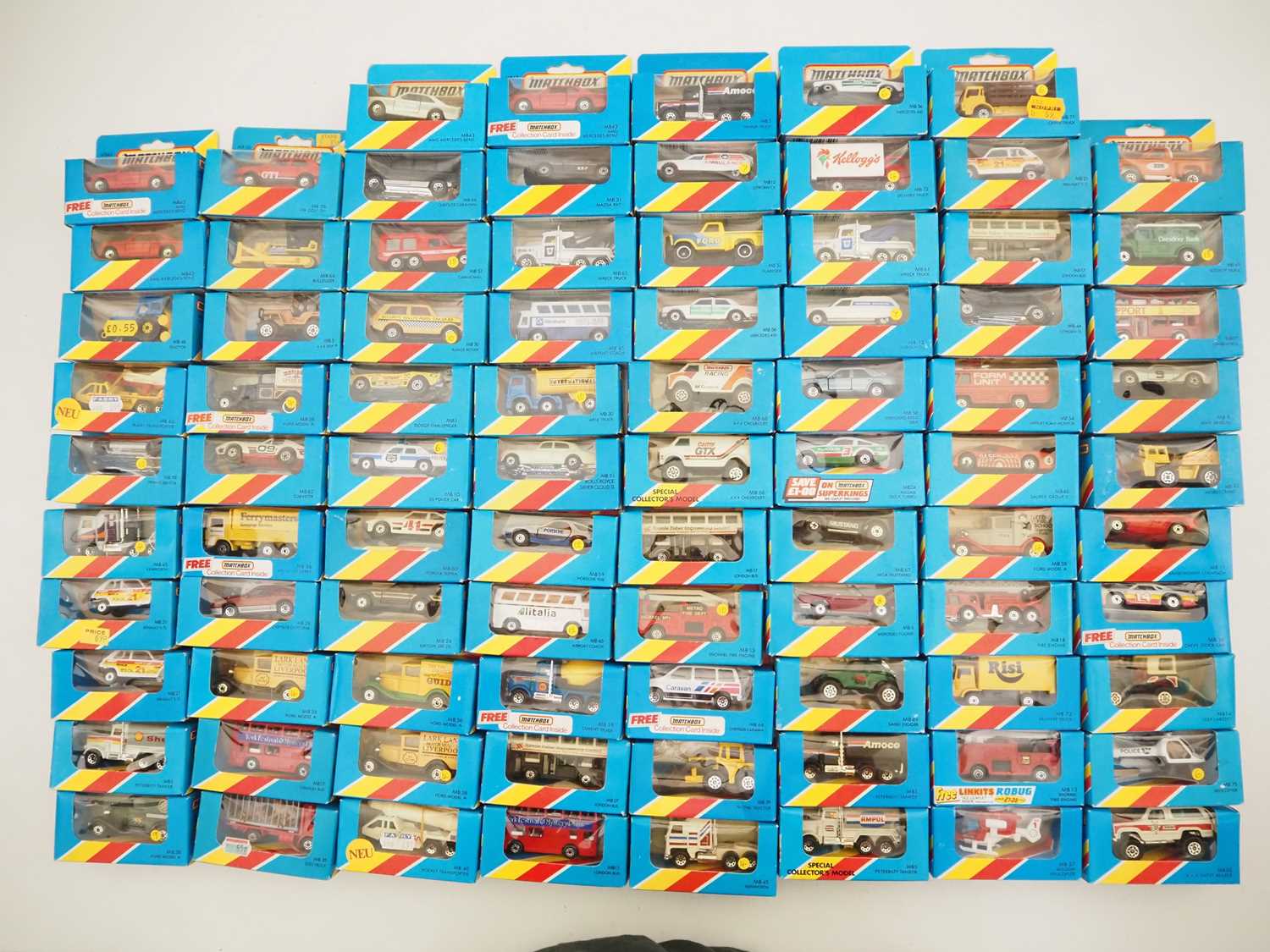 Lot 635 - A large quantity of MATCHBOX (Macau) diecast...