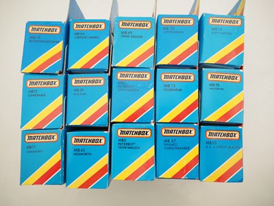 Lot 635 - A large quantity of MATCHBOX (Macau) diecast...