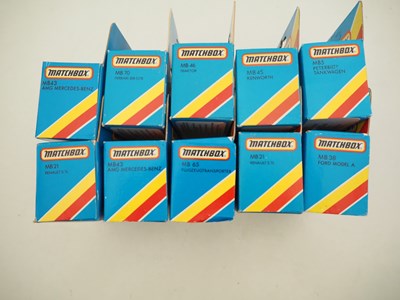 Lot 635 - A large quantity of MATCHBOX (Macau) diecast...