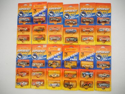 Lot 639 - MATCHBOX Superfast 'Free Ride' value packs...