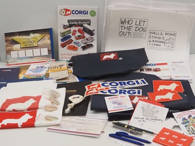 Lot 646 - A large quantity of ephemera relating to CORGI'...