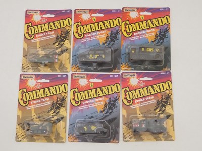 Lot 649 - MATCHBOX 'Commando Strike Team' series diecast...