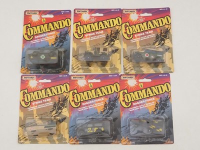 Lot 649 - MATCHBOX 'Commando Strike Team' series diecast...