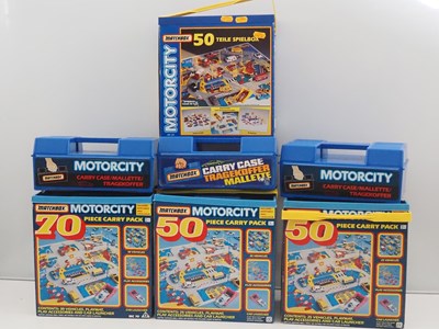 Lot 662 - MATCHBOX Motorcity diecast car carry cases 3...