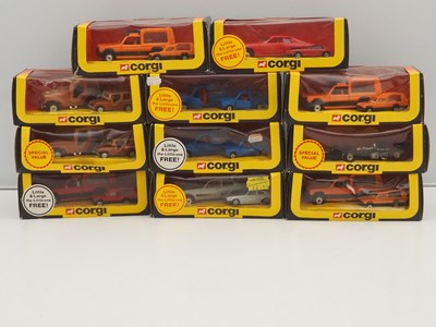 Lot 665 - CORGI 'Little and Large' diecast vehicle twin...