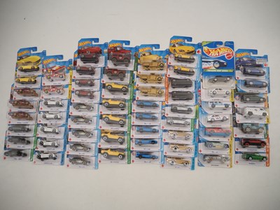 Lot 667 - A mixed group of MATTEL HOTWHEELS diecast cars...