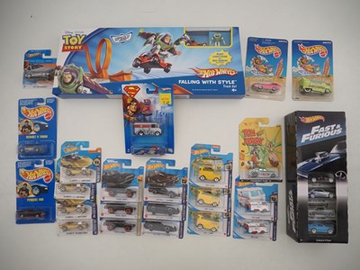 Lot 670 - A group of MATTEL HOTWHEELS TV and film...
