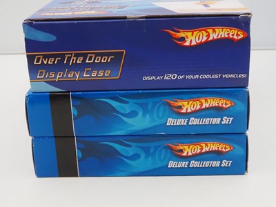 Lot 671 - MATTEL HOTWHEELS display cases and ephemera...
