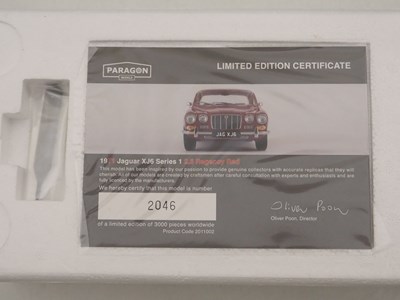 Lot 680 - A PARAGON MODELS 1:18 scale diecast Jaguar XJ6...