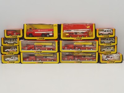 Lot 683 - CORGI - UK issue emergency service vehicles in...
