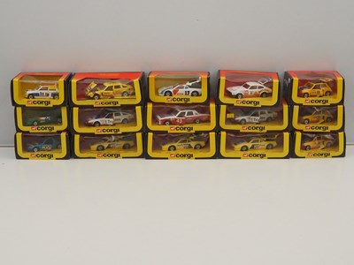 Lot 684 - CORGI - Diecast rally and racing cars in...