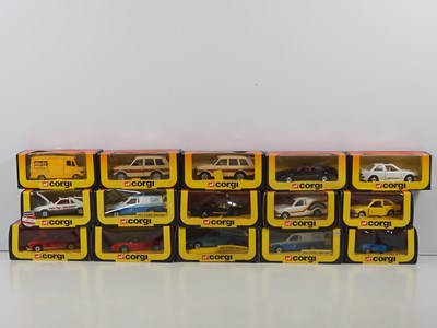 Lot 687 - CORGI - A selection of diecast cars and vans...