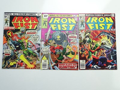 Lot 205 - IRON FIST # 3, 5, 15 (Group of 3) - (1975/77 -...