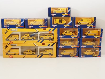 Lot 700 - CORGI - diecast AA set and vehicles all in...