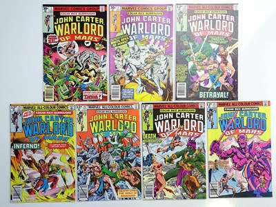 Lot 206 - JOHN CARTER: WARLORD OF MARS # 1, 2, 24, 25,...