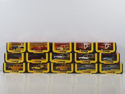 Lot 714 - CORGI - A selection of diecast cars and vans...