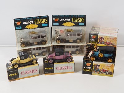 Lot 717 - A group of original CORGI Classics vintage...