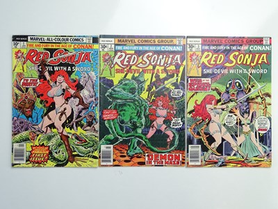 Lot 207 - RED SONJA # 1, 2, 3 (Group of 3) - (1977 -...