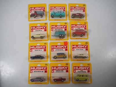 Lot 721 - HUSKY - A group of diecast vehicles sealed on...