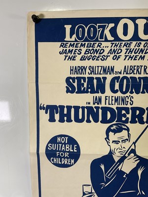 Lot 162 - A pair of signed James Bond film posters...