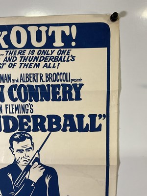 Lot 162 - A pair of signed James Bond film posters...