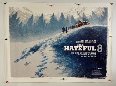 Lot 272 - THE HATEFUL EIGHT (2015) UK Quad film poster...