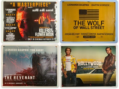 Lot 40 - A group of Leonardo DiCaprio UK Quad film...