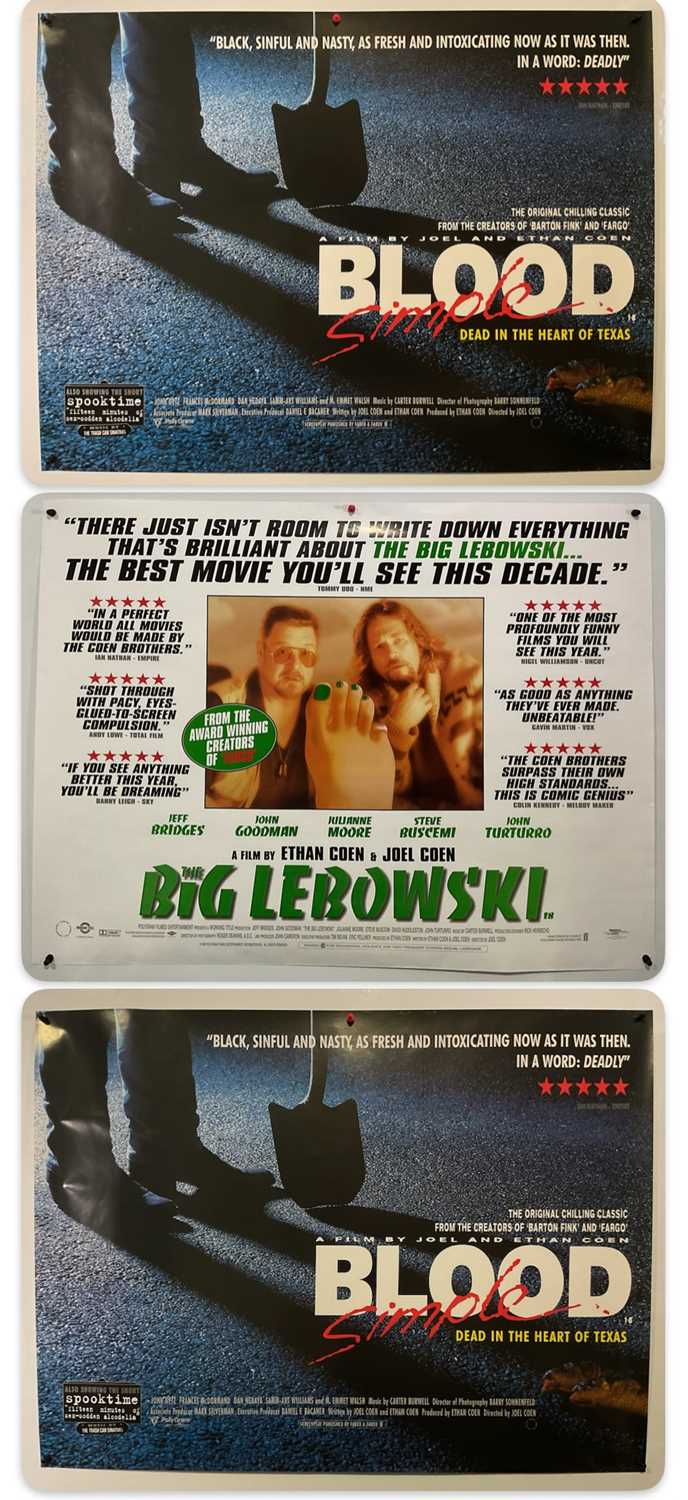 Lot 15 - THE COEN BROTHERS - THE BIG LEBOWSKI (1998) UK...