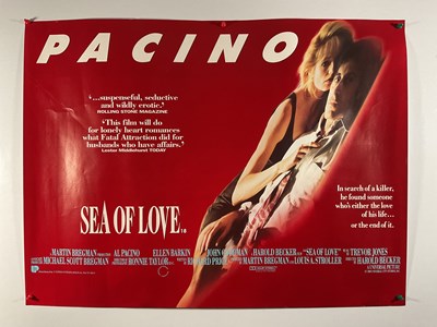 Lot 41 - A group of UK Quad film posters for AL PACINO...