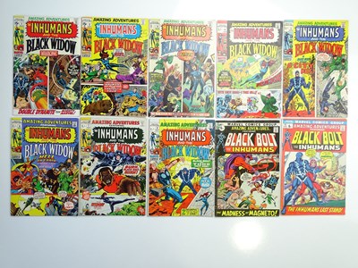 Lot 210 - AMAZING ADVENTURES: INHUMANS & BLACK WIDOW # 1,...