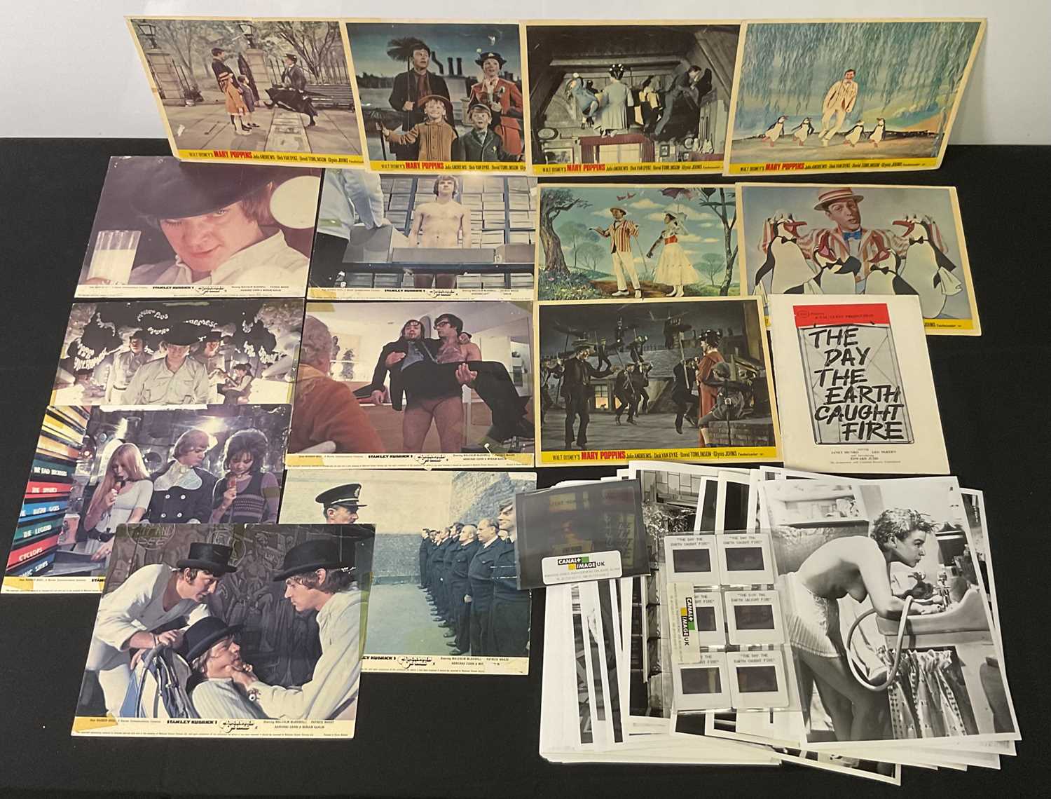 Lot 50 - A selection of vintage film advertising...