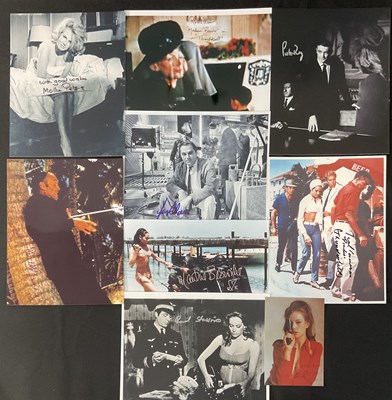Lot 597 - THUNDERBALL - A group of signed colour stills...
